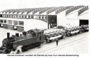 Nieuwe tractoren verlaten de fabriek